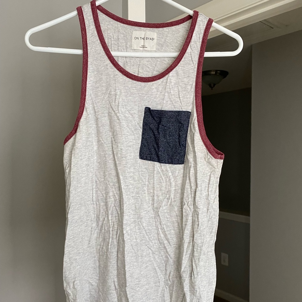 Mens On The Byas Tank- SIZE: MENS S